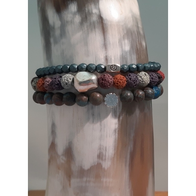 kralenarmbanden in winterkleuren kralenarmbanden in winterkleuren